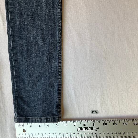 Levi’s Women Skinny Jeans size W29 L32 Blue Mid Rise Stretch Boot Cut - Picture 7 of 12